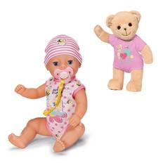 Zapf Creation BABY born® Lena 36 cm + bjørn Pink