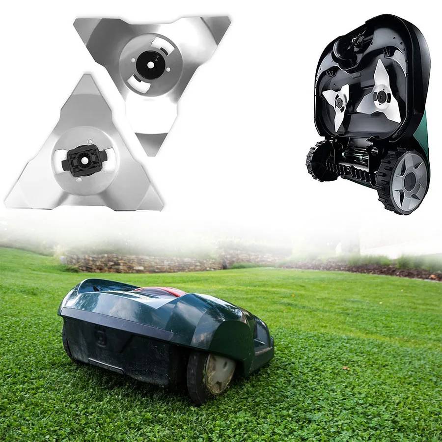 1-3pcs Lawn Robot Blade Stainless Steel Lawn Mover Replacement Cutting Blades For Robomow RS RC Automatic Lawn Mower GardenTools