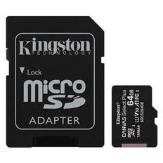 Kingston Canvas MicroSD 64GB - Fyndvara