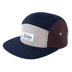 Lil' Boo Copenhagen - Block cap - Brun - str. 2-4 år