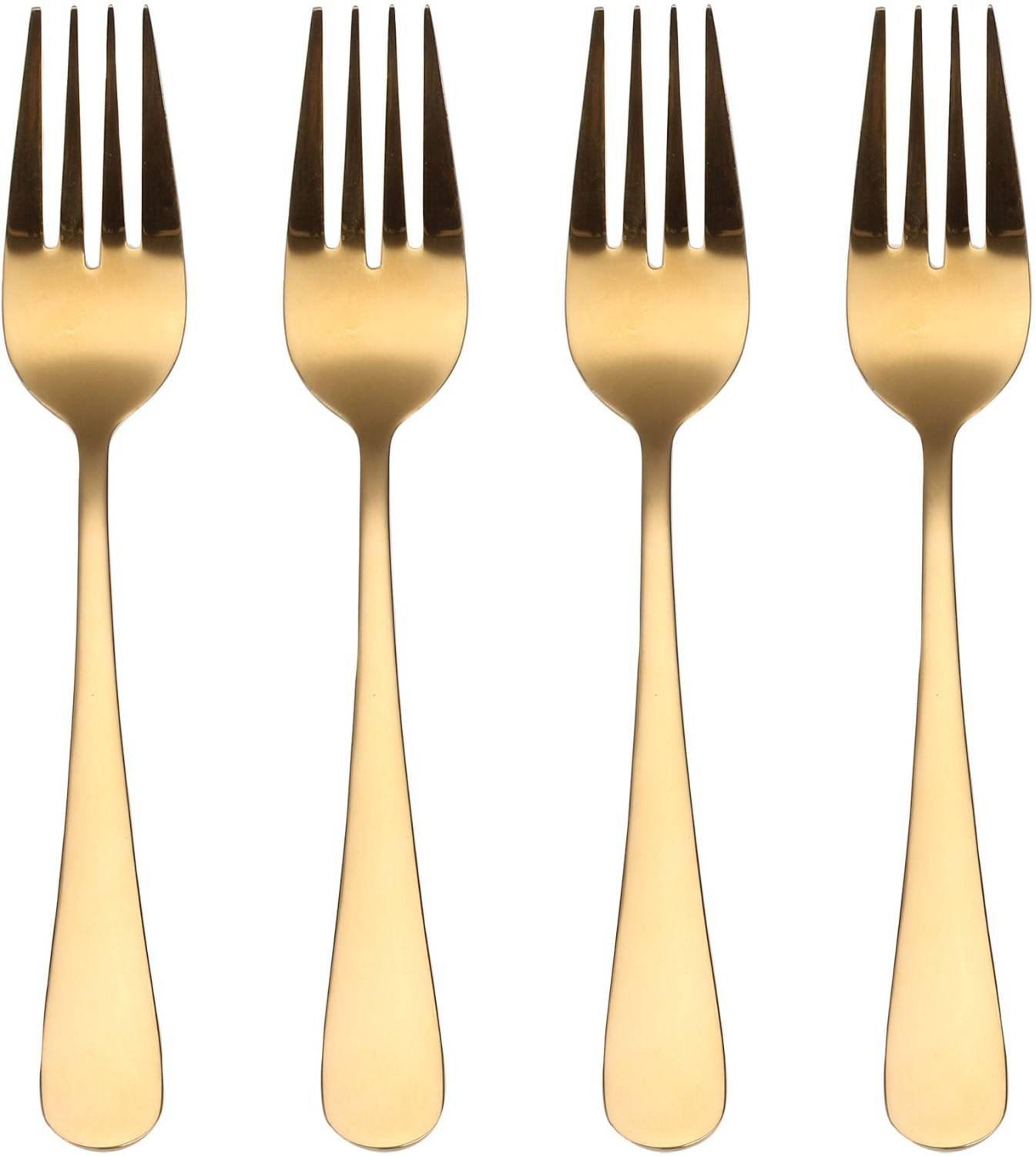aida Atelier Gaffel 4 stk. 25 cm, Guld
