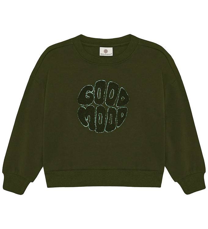En Fant Sweatshirt - Kombu Green - En Fant - 9 år (134) - Sweatshirt