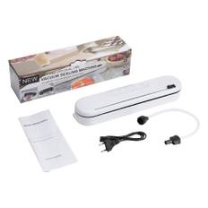 Portable Food Bag Vacuum Sealer Germ-free Automatic Packaging Machine with Slide-cutting Knife Home Vacuum Dry Wet Food Sealing