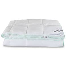 Bambus sommer dyne 200x220 cm - Dobbelt sommerdyne med ekstra blød bambus og dunfiber - Borg Living