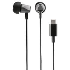 Exibel In-ear-hörlurar med mikrofon, USB-C - Svart