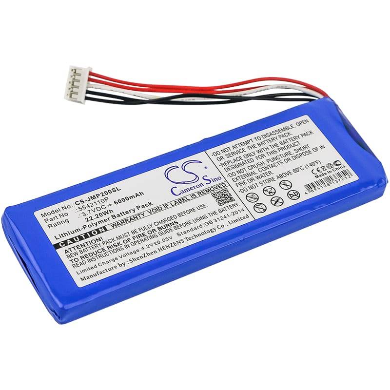 Batteri till JBL Pulse 2 - 6.000 mAh