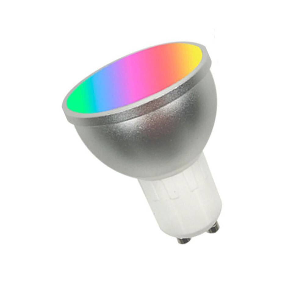 Zigbee GU10 Bulb, for Alexa, & ConBee, 5W(50W) RGBCW Dimmable Spotlight Works