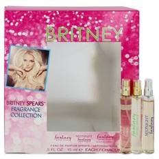 Fantasy by Britney Spears Gift Set -- .5 oz Fantasy Min EDP Spray + .5 oz Fantasy Midnight Mini EDP Spray + .5 oz Fantasy Intimate Edition Mini EDP Spray (Manufacture FIlled 2/3) - '--