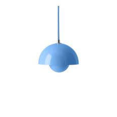 &Tradition - Flowerpot Pendant VP10, Swim Blue - Pendellamper - Verner Panton - Blå