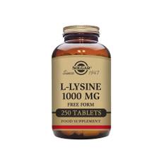 L-Lysine 1000 mg, 250 tabletter - Solgar