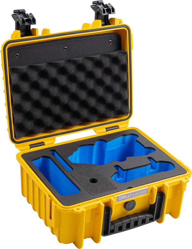 B&W Outdoor Cases BW Outdoor Cases Type 3000 for DJI Air 3 / DJI Air 3S / Yellow