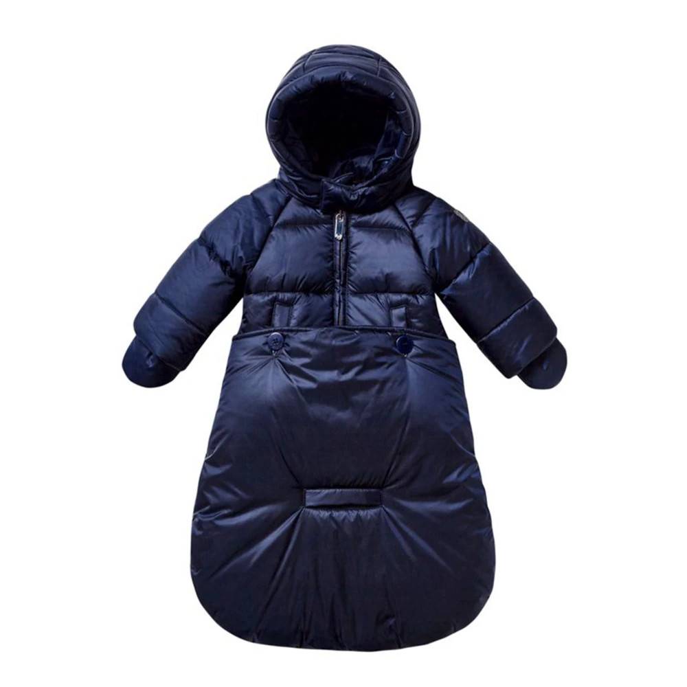 Il Gufo Aftagelig 2-delt Footmuff - Home - unisex - Blå - 62 CM - Polyester