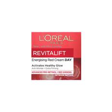 L'Oréal Paris - Revitalift Classic Ginseng Glow Day Cream - Rød