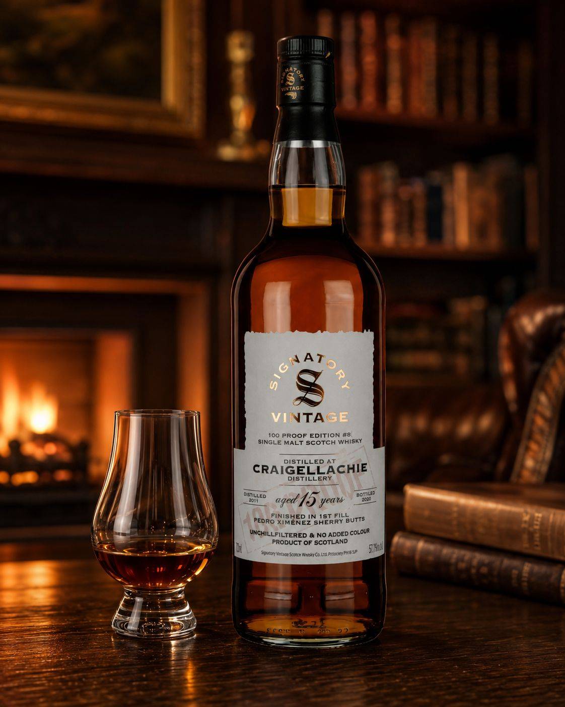 Signatory Vintage Whisky Company, Craigellachie 2011/2026 15 år  57,1%