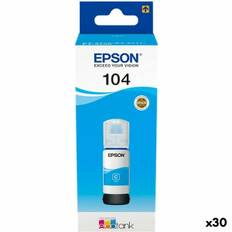 Epson Nº 104 Cyan Genopfyldningsink Cartridge