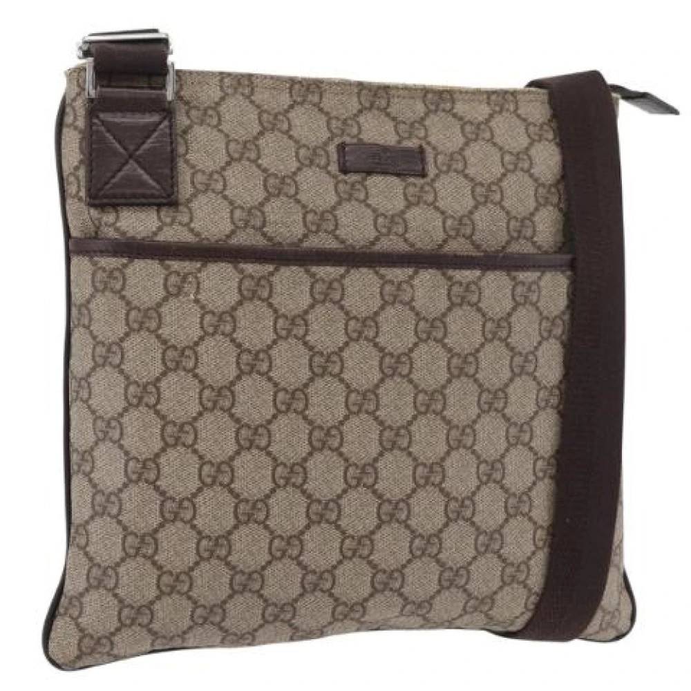 Gucci Vintage Pre-owned Cross Body Bag - Vintage - Dame - Brun - ONE SIZE - Uld