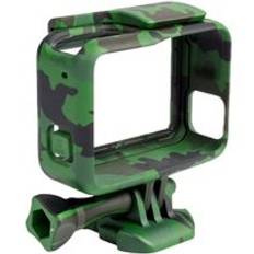 Orbmart cool camo kamouflage ram skyddande hölje skal för go pro gopro hero 5 6 7 sportkamera - Armégrön