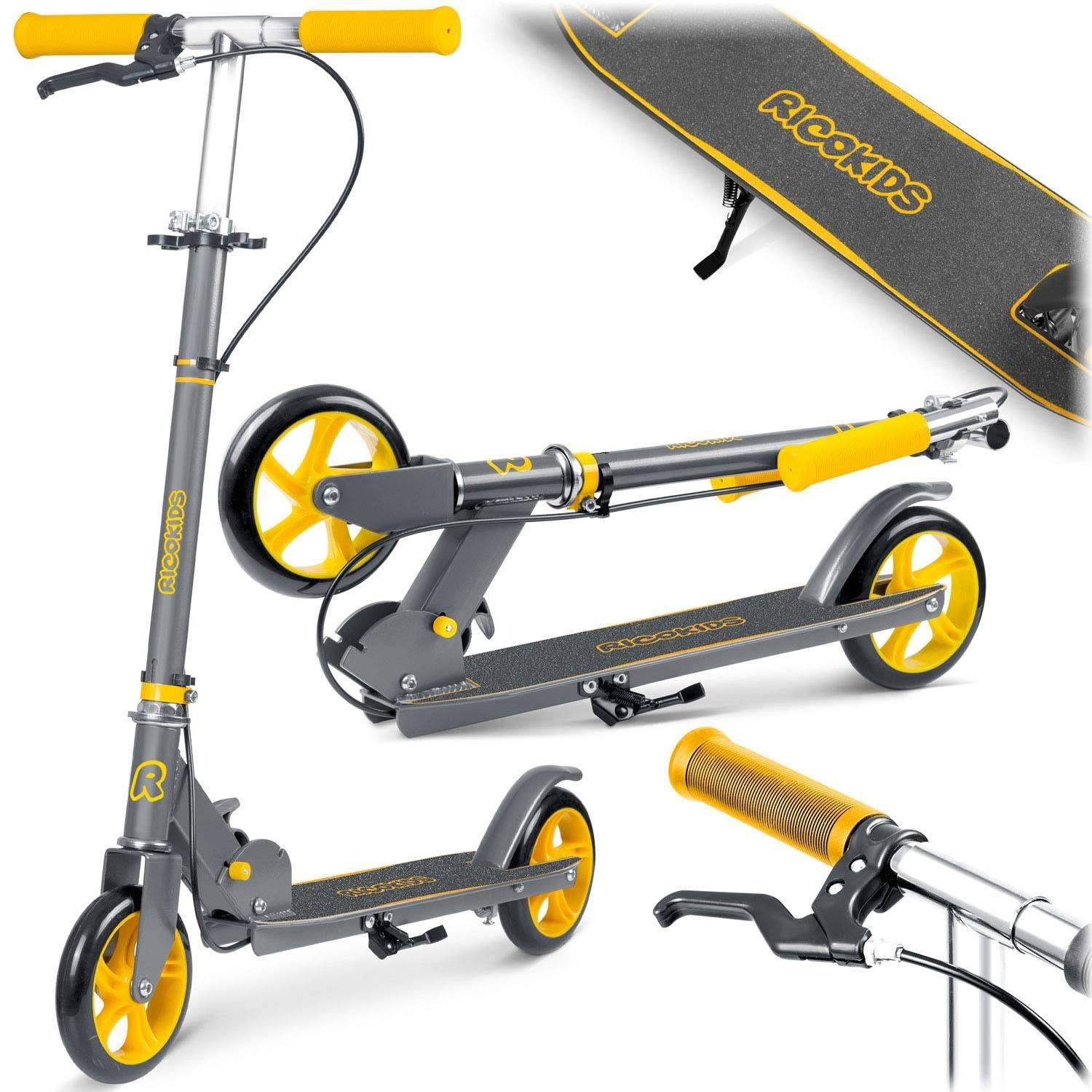 Scooter Kodi grå-orange Ricokids