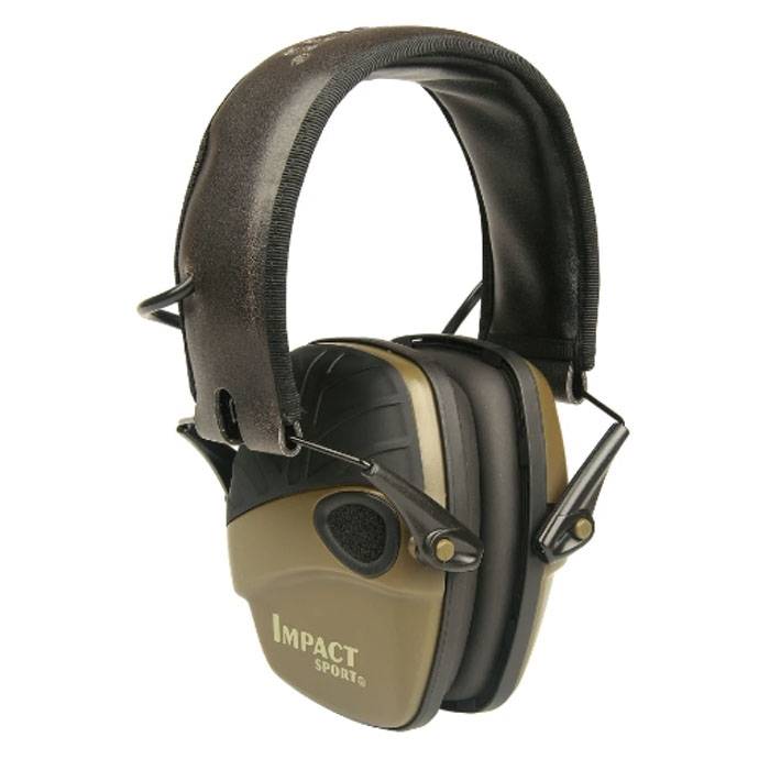 Howard Leight Impact Sport, Elektronisk høreværn grønne.