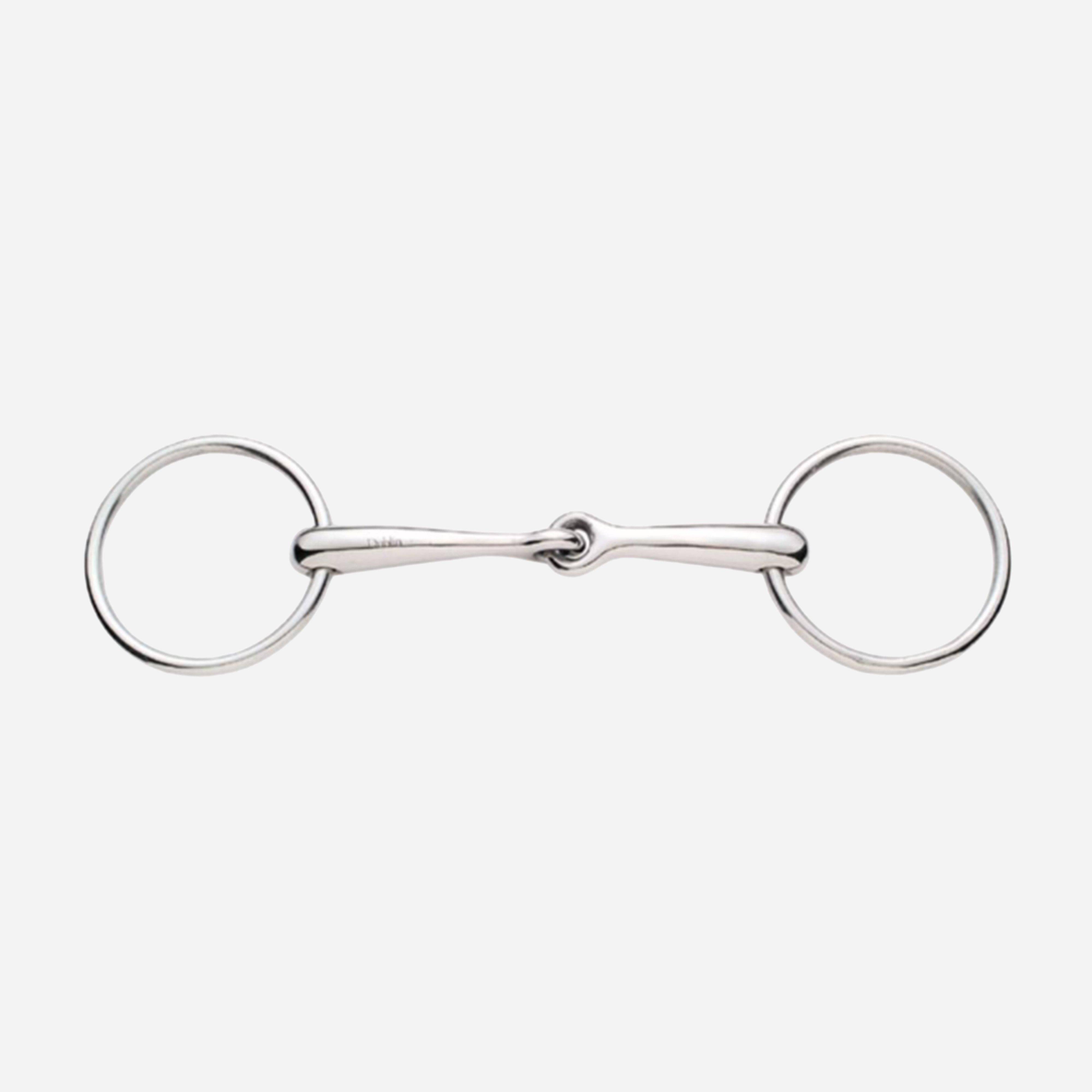 Korsteel Weymouth Loose Ring Bradoon, Silver - 5.75