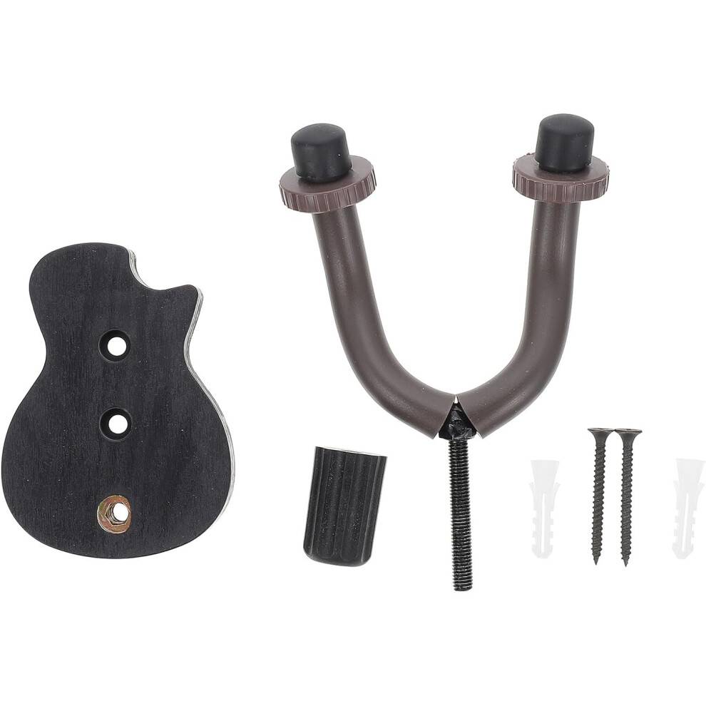Platsbesparande gitarrhängare Väggmonterad hållare för musikinstrument och gitarrer