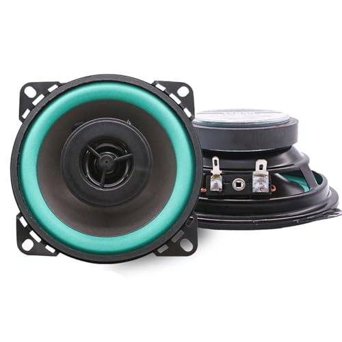Bilhögtalare 4 tum 40 W Koaxial Full-Range Hi-Fi Ljuduppgradering för Bil Koaxial Högtalare För