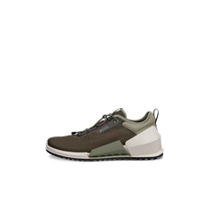 ECCO BIOM 2.0-Baskets en toile pour homme-Vert-46