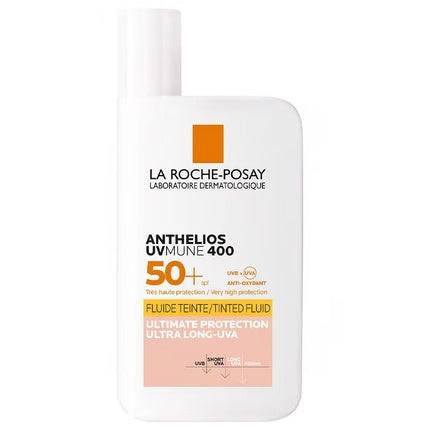 La Roche-Posay Anthelios UVMune 400 Crema idratante colorata 50+ 50 ml — Crema solare viso colorata