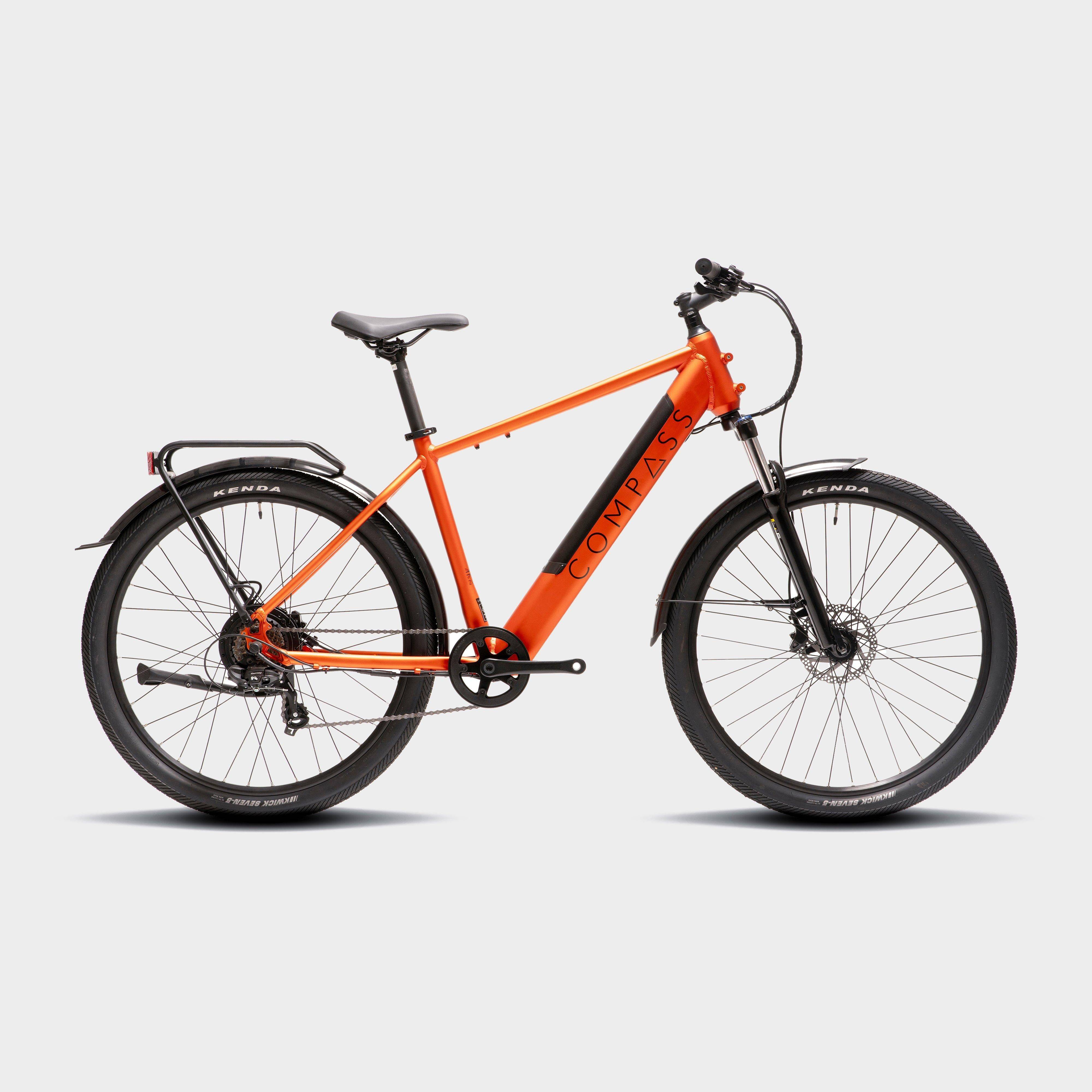 Compass Zone Hybrid E-Bike, Orange - M-L