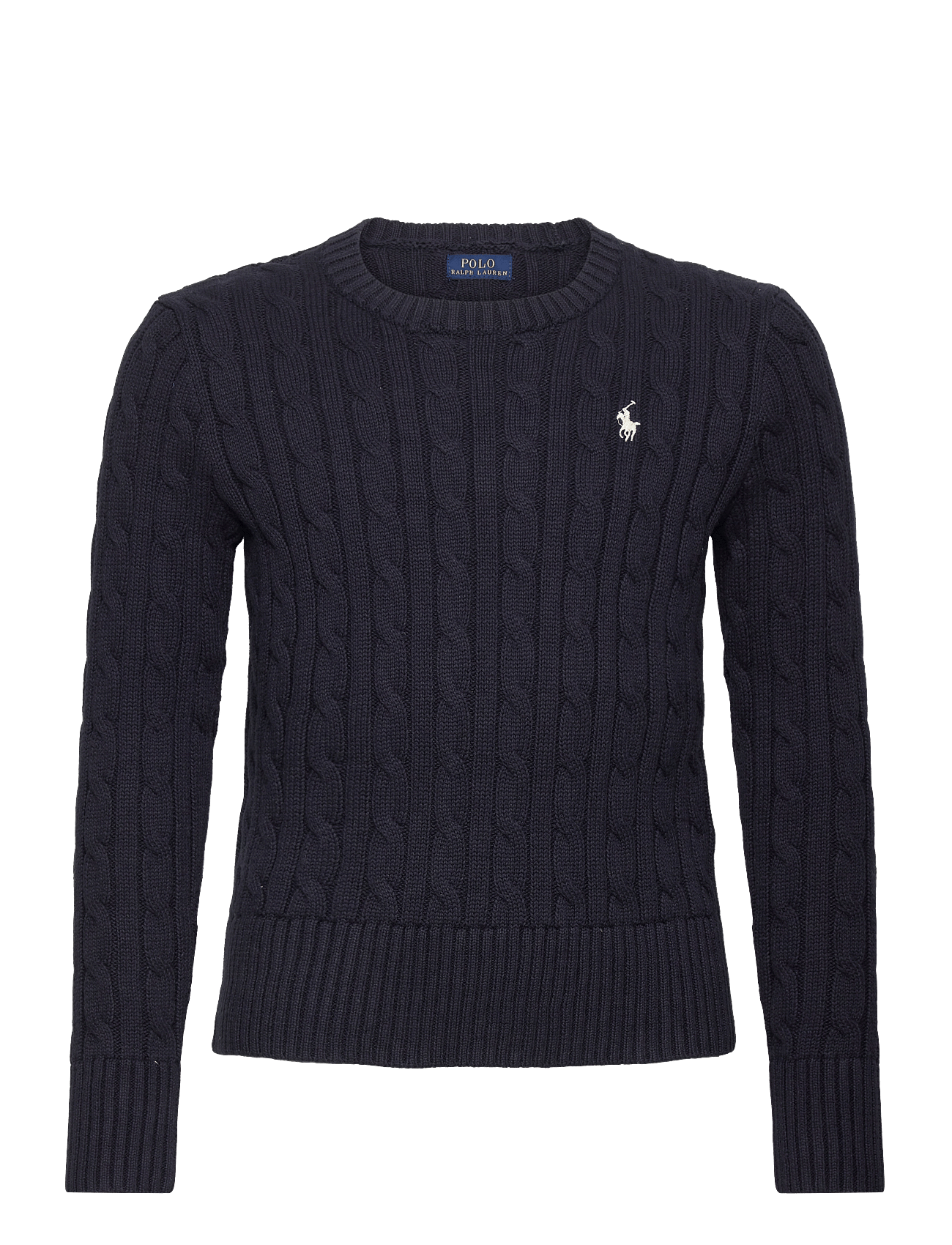 Ralph Lauren Kids 20/2 Cotton-Cable Cn-Tp-Swt - Navy - 154-158