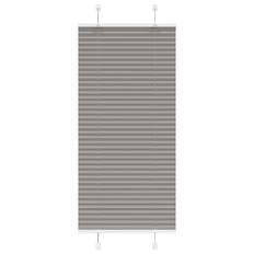 Plisserad persienn antracit 65x150cm tyg bredd 64,4cm polyester