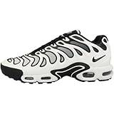 Nike Air Max Plus Drift-skor för män, Vit metallisk silber svart, 12