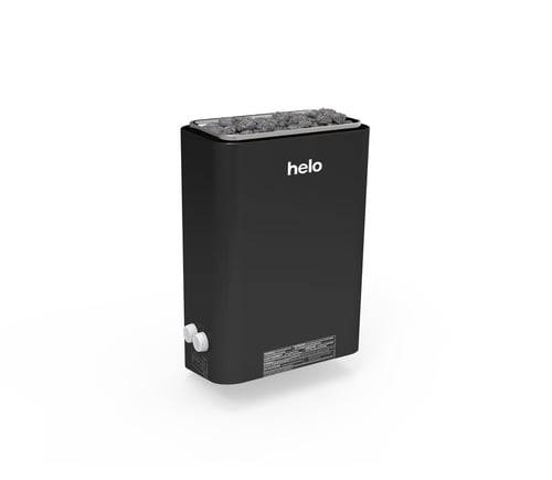 Helo Vienna el-saunaovn 4,5KW sort, vægmonteret, 3-6 M3
