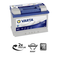 Varta Blue Dynamic EFB N70 70Ah CCA 760 A (EN)