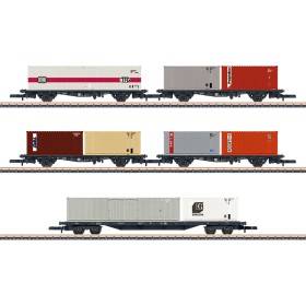 Märklin 82664 - Containervagnsats (z)