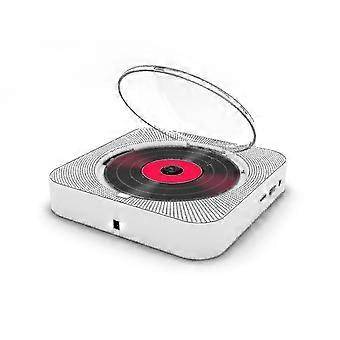 Bærbar cd-afspiller Bluetooth-højttaler Stereo-cd-afspillere LED-skærm Vægmonterbar cd-musikafspiller med IR-fjernbetjening FM-radio