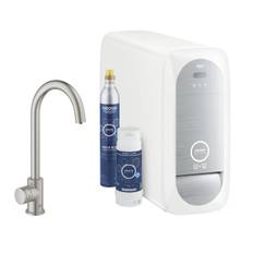 Armatur Grohe Blue Home Mono WIFI Starter Kit supersteel - 31498DC1