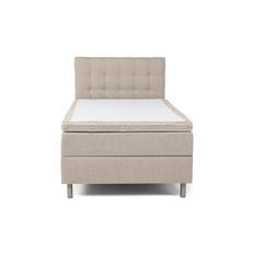 Box Bed Suset 140x200 - Beige Säng med förvaring Cloud47