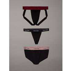 3 Pack Briefs, Thong and Jock Strap - Modern Cotton - Multi - M