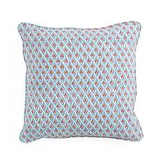 Kuddfodral Eko Tulip blå/röd 50x50 cm - Blå/Röd