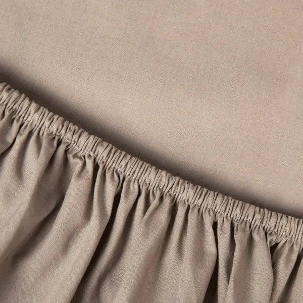Kayori Shizu Dra på Split Underlakan Bomull Percale - 160x210-220 / Taupe