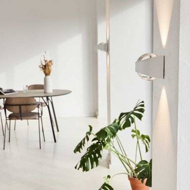 Saga White IP65 Wall Light