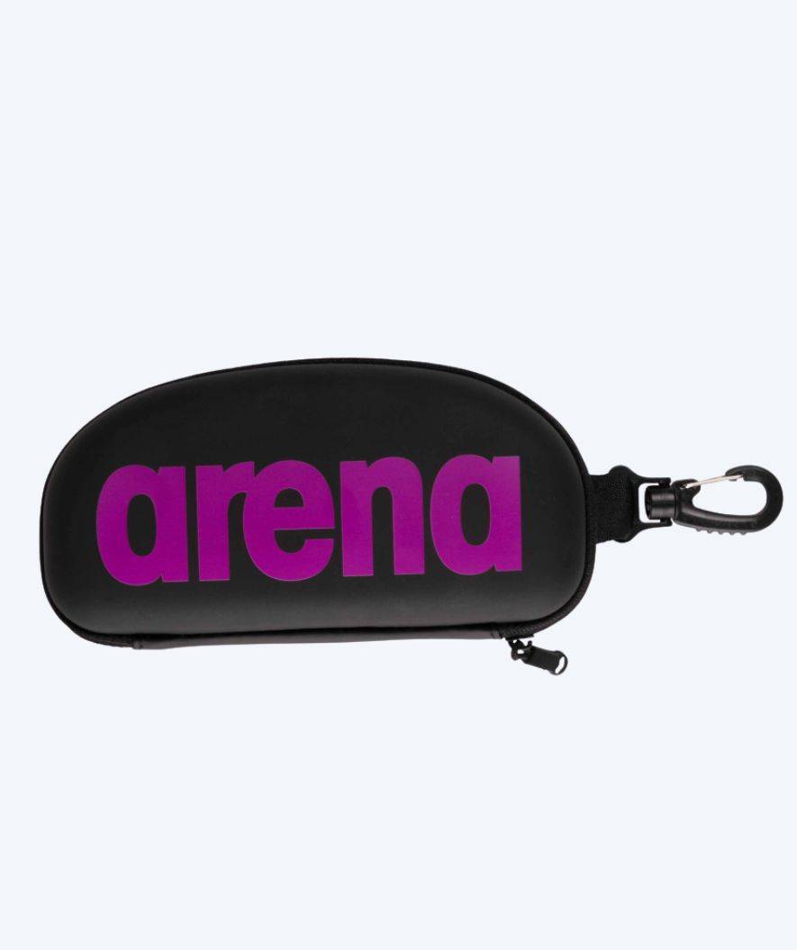 Arena fodral för simglasögon - Svart/lila - Simglasögonfodral