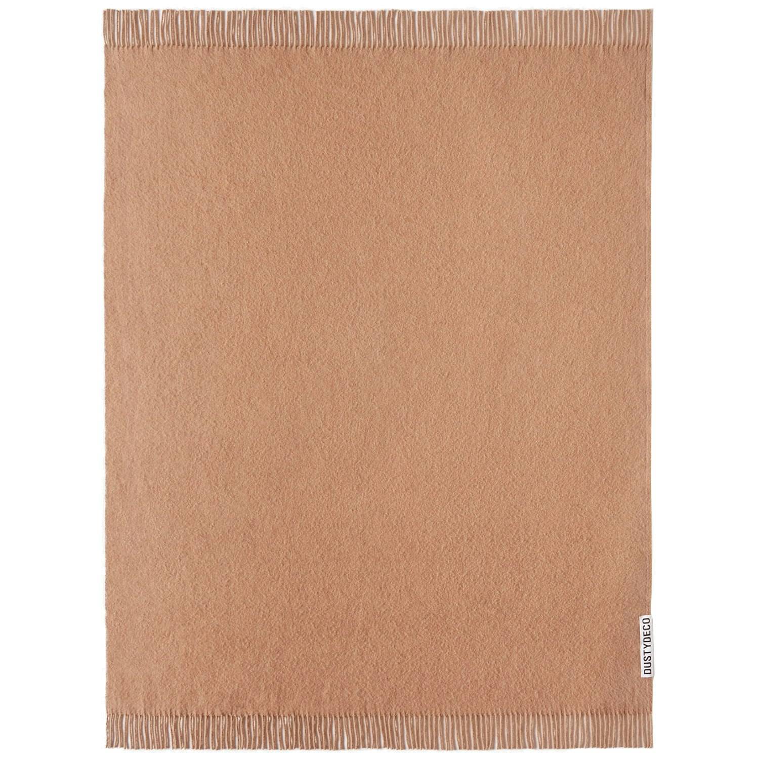 Dusty Deco - Cammello Pläd 150x190 Cm - Brun