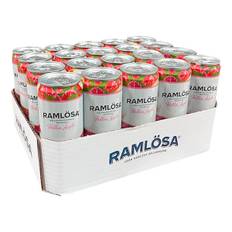 Ramlösa Hallon Äpple - 20-pack