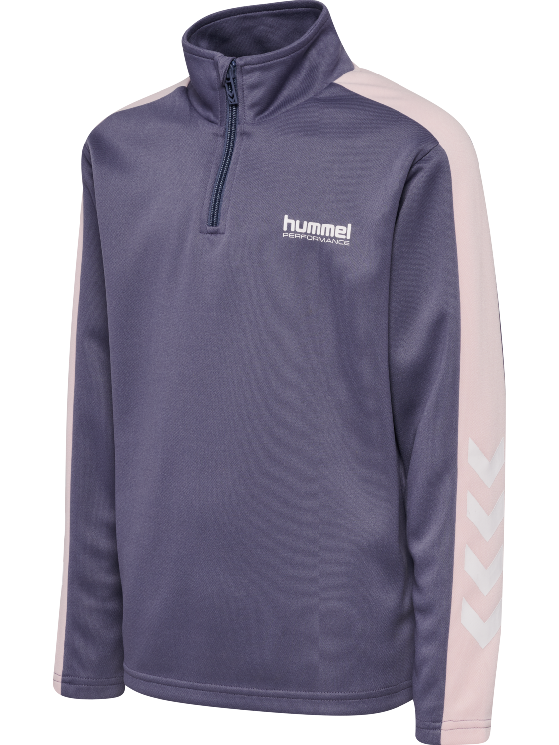 Hummel - Jr Goal Halfzip | Lilla | Zip Jacket | Børn | Str: 146/152 - Hurtig levering 1-2 hverdage