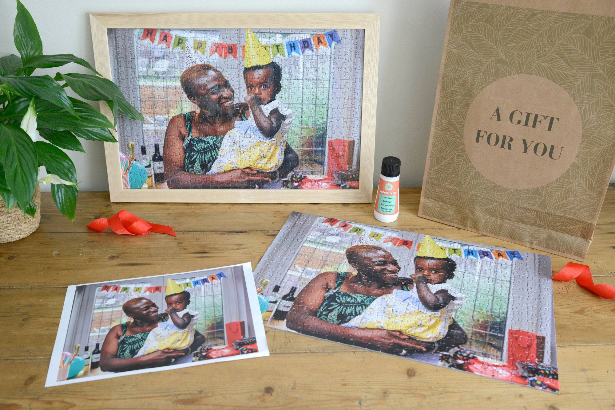 Personalised Photo Jigsaw Puzzle 1000 / 500 / 400 / 200 / 100 Pieces - 200pc / Landscape