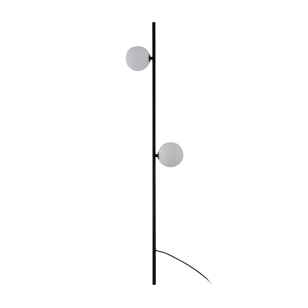 2-pack 3W LED trädgårdsbelysning - Svart, IP65, 3000K, inkl. ljuskälla - Kulör : Varm