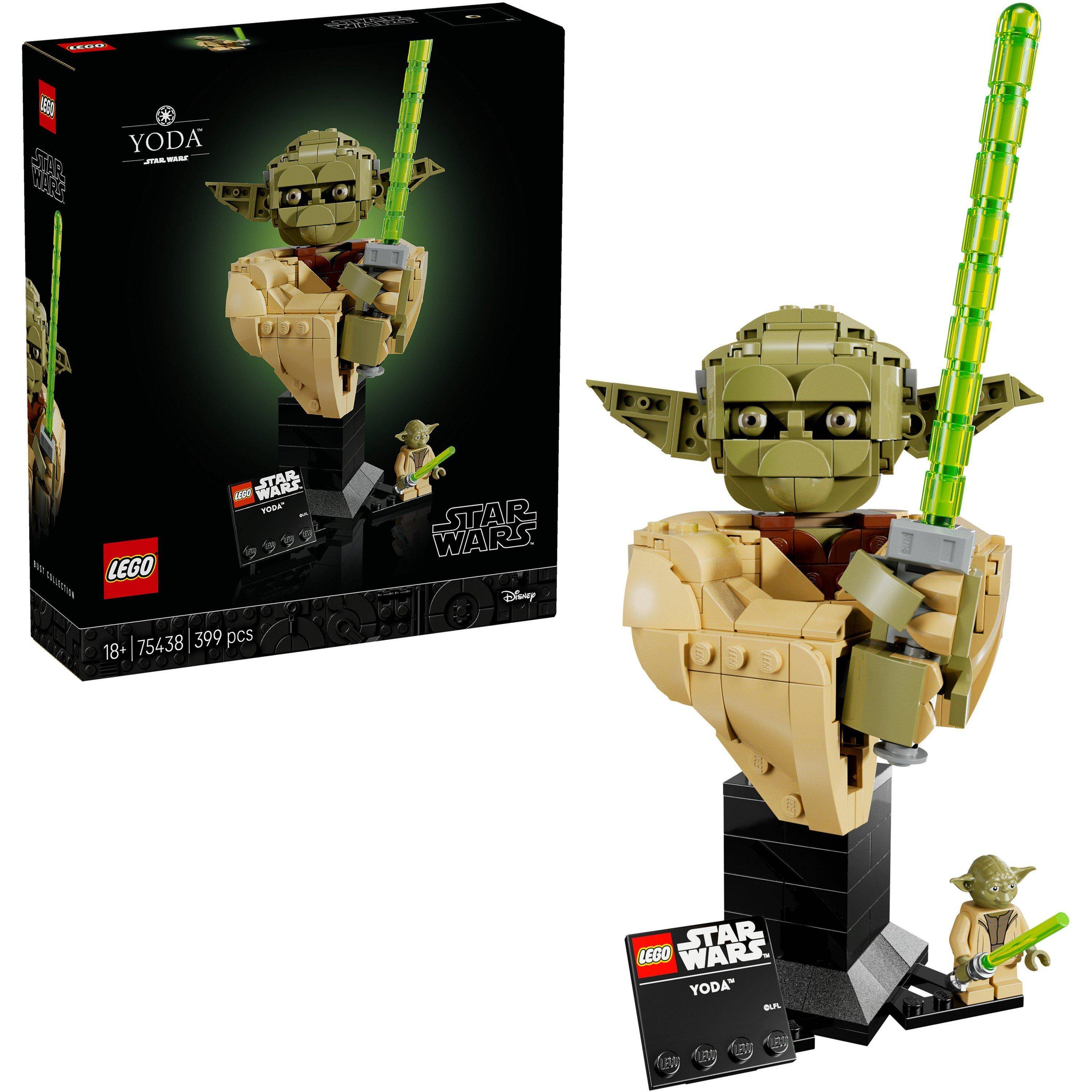 Lego Star Wars Yoda Bust Collectible Model Kit 75438