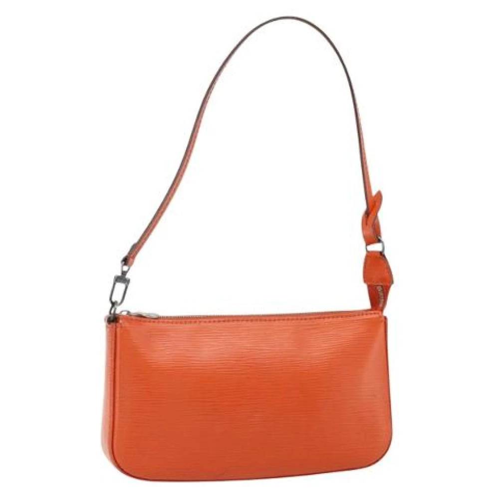 Louis Vuitton Vintage Pre-owned Shoulder Bag - Vintage - Dame - Orange - ONE SIZE - Uld